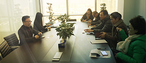 杨浦区知识产权局领导莅临纳琳威了解企业发展情况